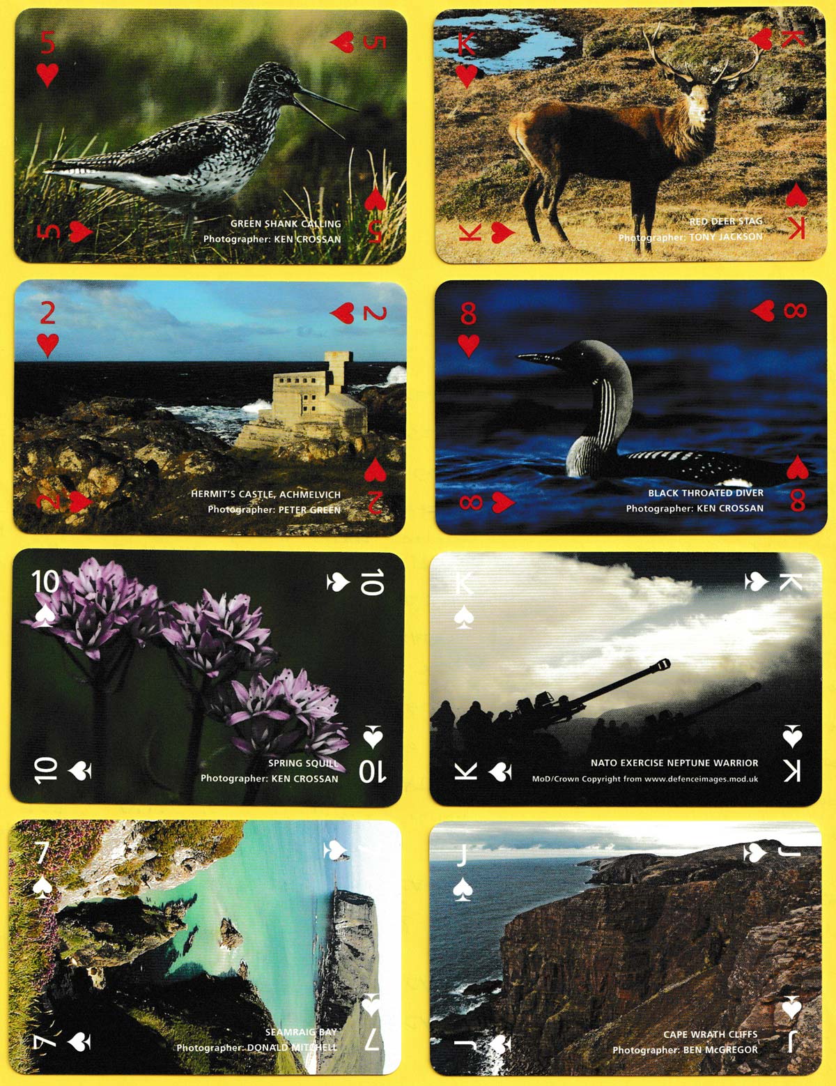 Images from the Ministry of Defence Cape Wrath Training Centre, Sutherland, Scotland. Published 2010