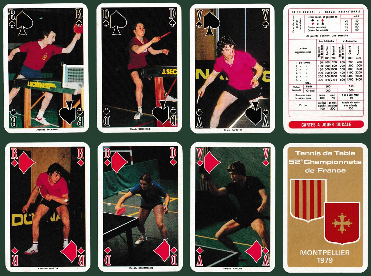 Tennis de Table 52e Championnats de France, 1979