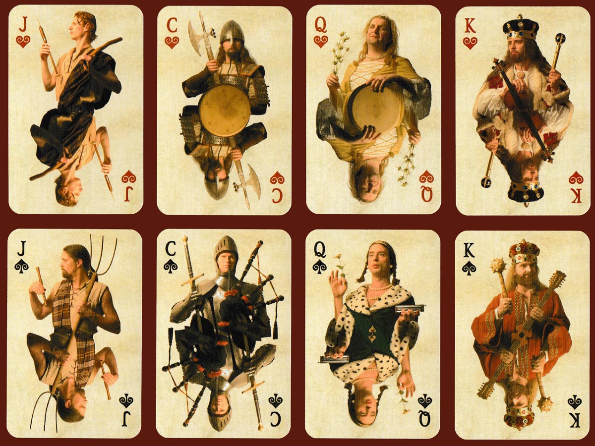 Promotional pack for Rapalje folk band, c.2004