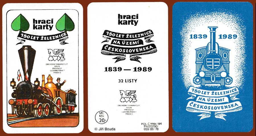 150 Years of Czechoslovakian Railways by Obchodní Tiskárny