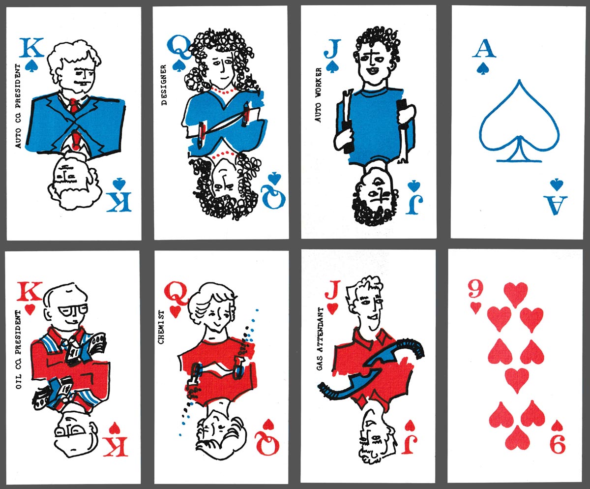 Gas Shortages designed and made by Sallie Chinkes, 1979