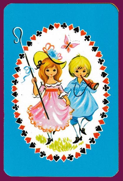 Nursery rhyme playing cards by Waddingtons, 1975