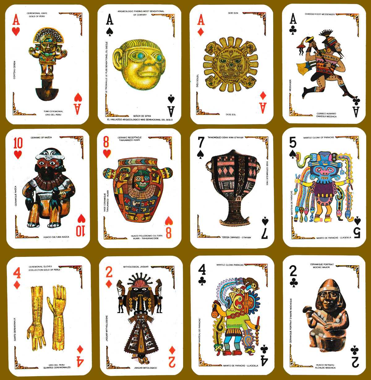 ‘Inka Naipe’ Souvenir, unknown publisher, Arequipa, Peru