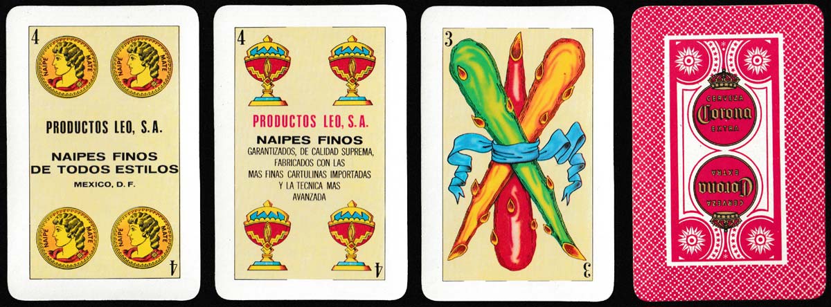 Colourful version of standard designs, by Productos Leo, S.A., Mexico, c.1980s.
