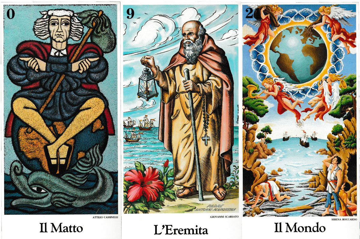 22 Artisti Liguri in 22 Arcani — The World of Playing Cards