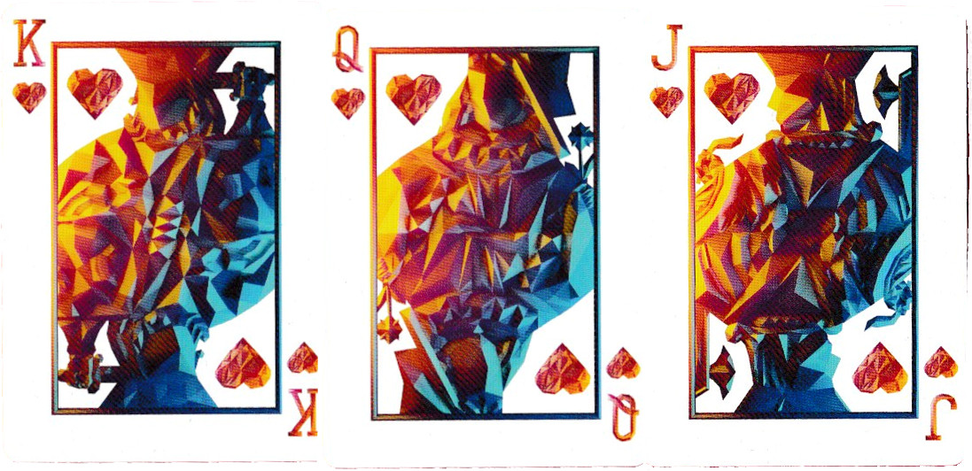 memento mori holographic playing cards Genesis  52Kards Limited Edition Memento Mori Holographic