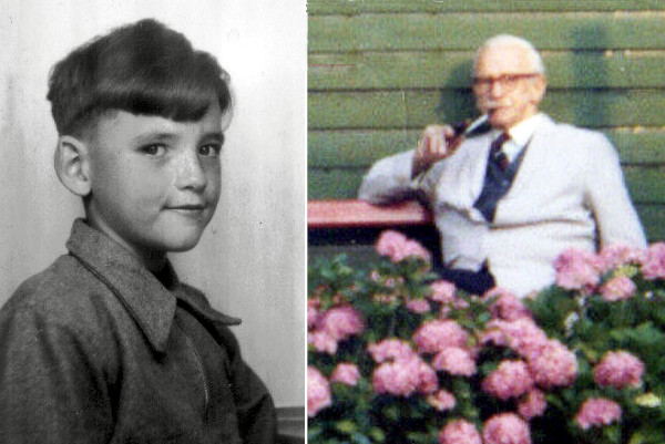 Tony Hall and his grandfather