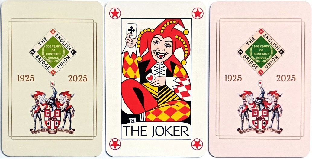 English Bridge Union celebration packs, 2025