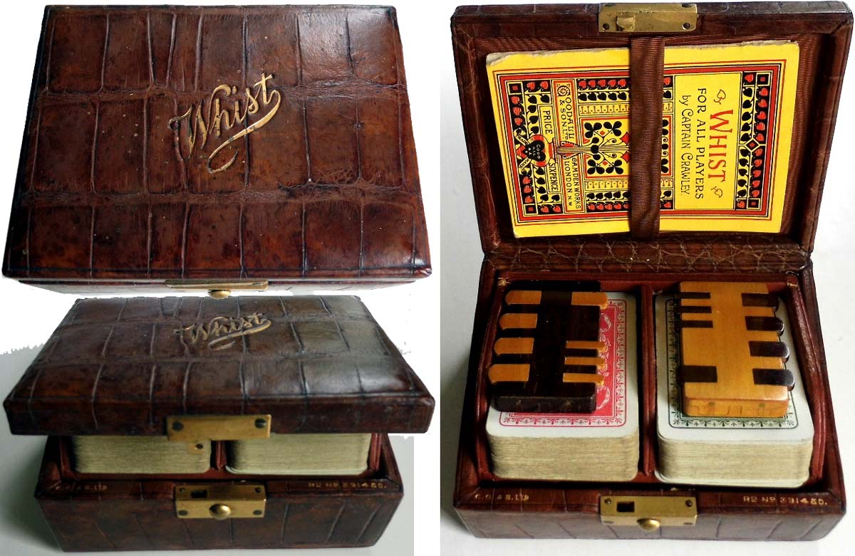 whist boxed set, c.1904
