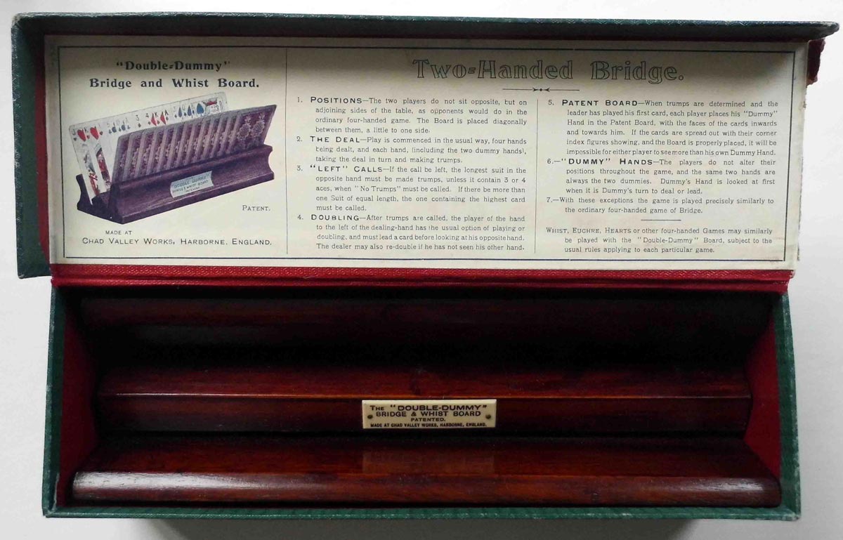 Chad Valley’s “Double Dummy Bridge & Whist Board