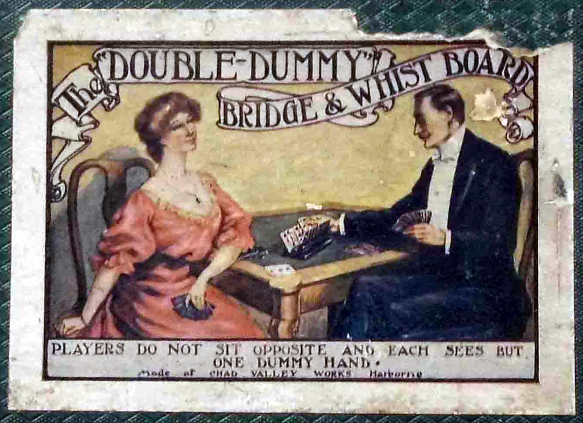 Chad Valley’s “Double Dummy Bridge & Whist Board