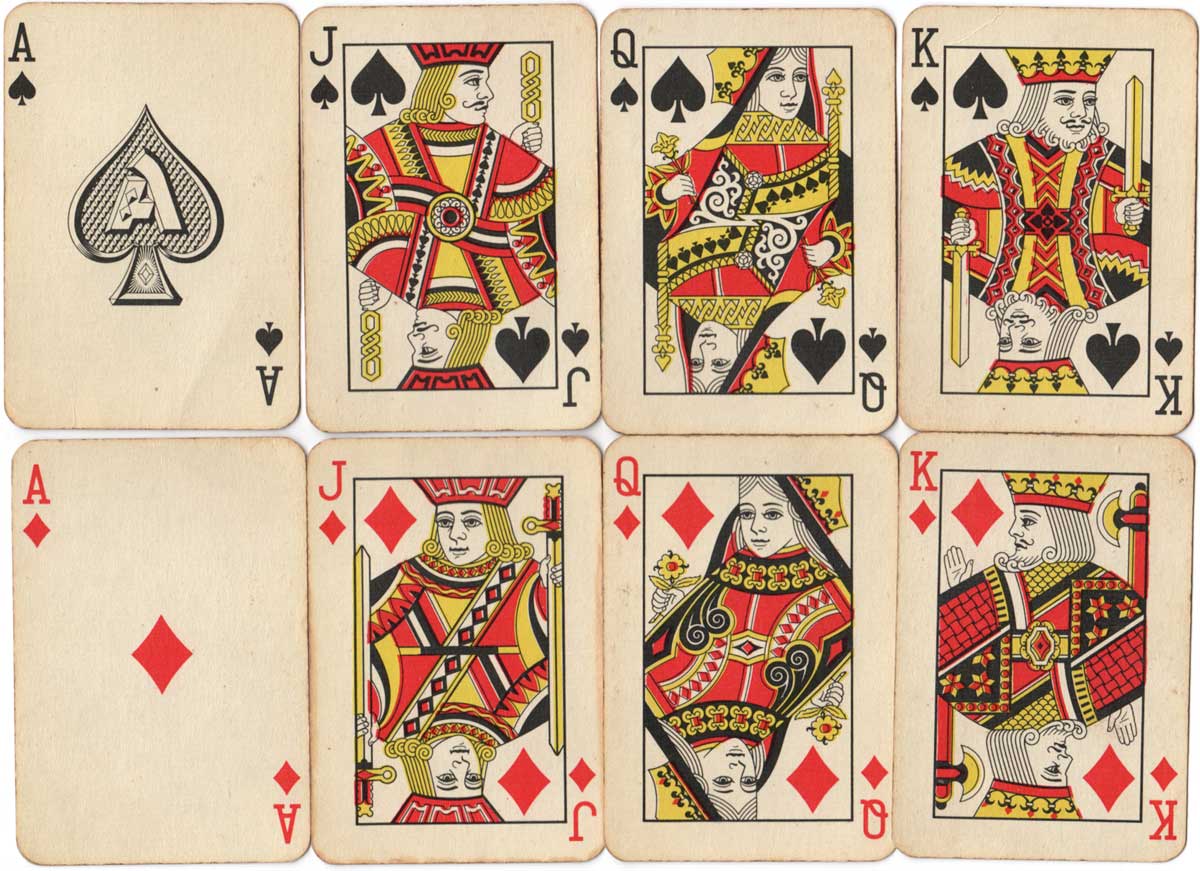 Naipes de Poker Arlequin, c.1975