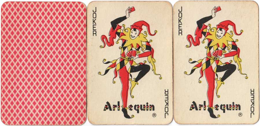 Naipes de Poker Arlequin, c.1975