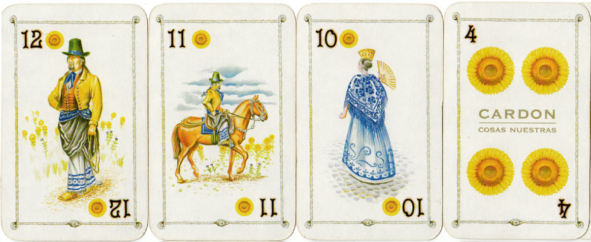 Naipes Cardón depicting traditional Argentine culture, 2002 Naipes Cardón depicting traditional Argentine culture, 2002
