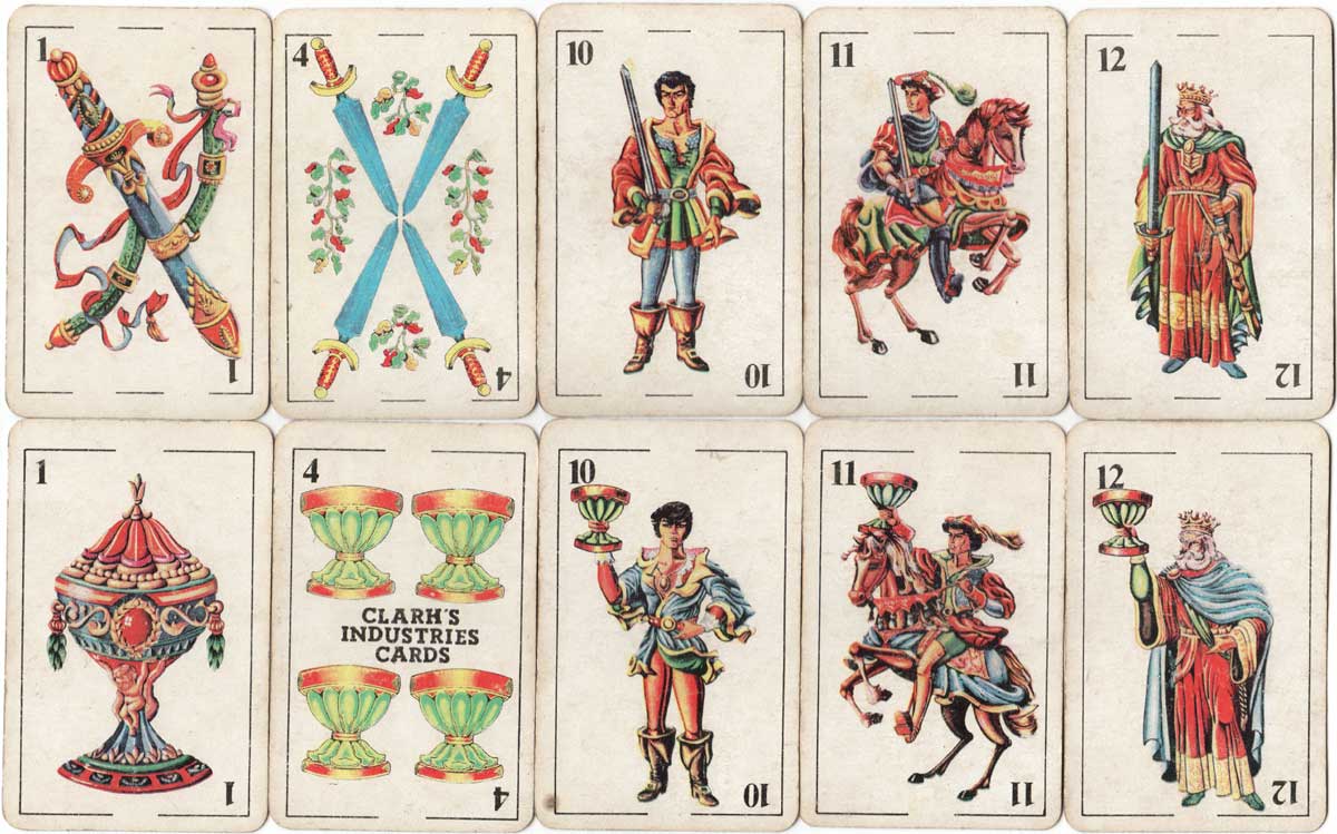 Clark’s Industries Spanish Cards, c.1975