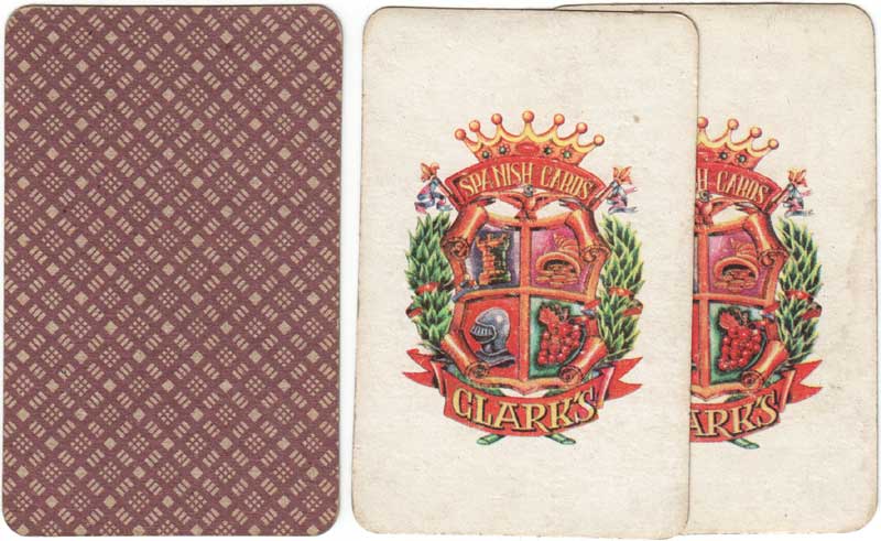 Clark’s Industries Spanish Cards, c.1975 Clark’s Industries Spanish Cards, c.1975