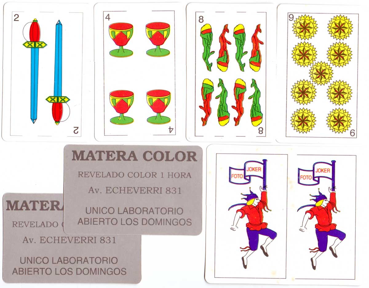 'Foto Joker' Spanish playing cards for Matera Color Laboratory, 2008