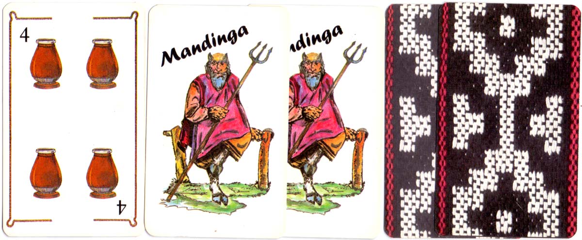 ‘Gaucho’ Spanish-suited deck, anonymous manufacturer, made in Argentina, 2001
