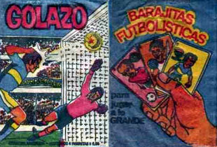 Figuritas Golazo collectible football cards from Argentina, 1973 Figuritas Golazo collectible football cards from Argentina, 1973