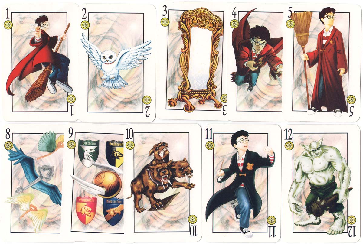 Harry Potter Spanish-suited deck made in Argentina, c.2001