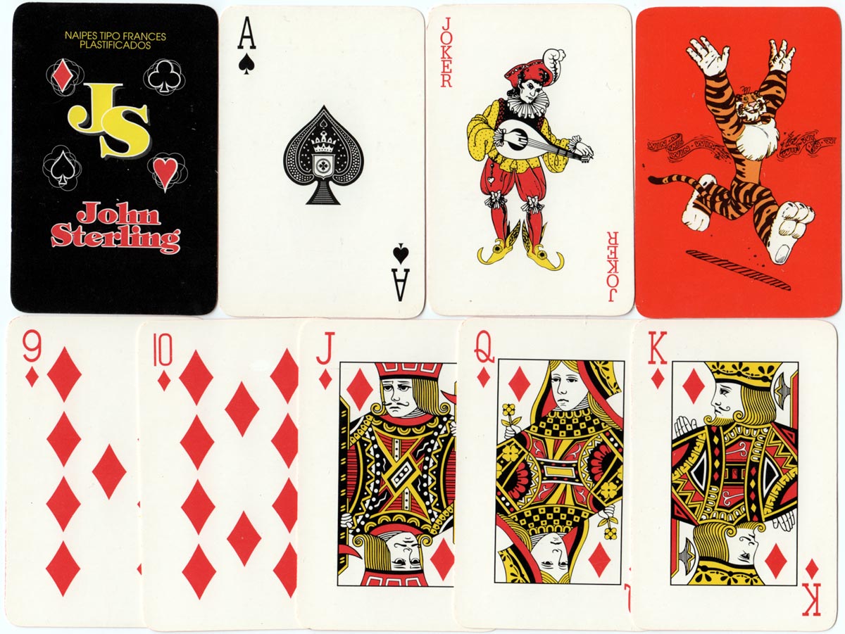 ESSO Shop playing cards by John Sterling, 1999