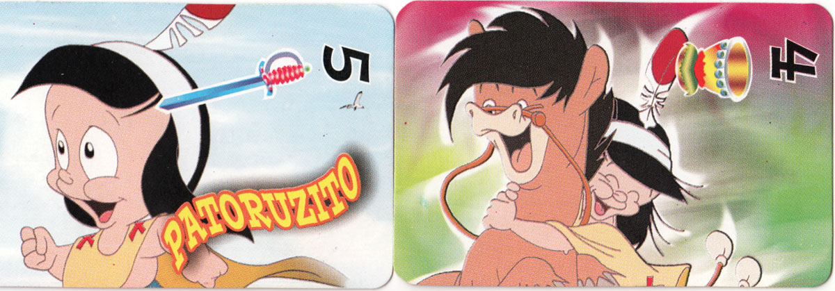 Patoruzito children’s playing cards, Argentina, 2004