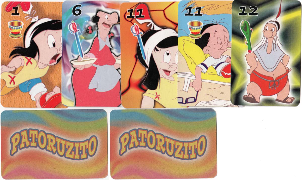 Patoruzito children’s playing cards, Argentina, 2004