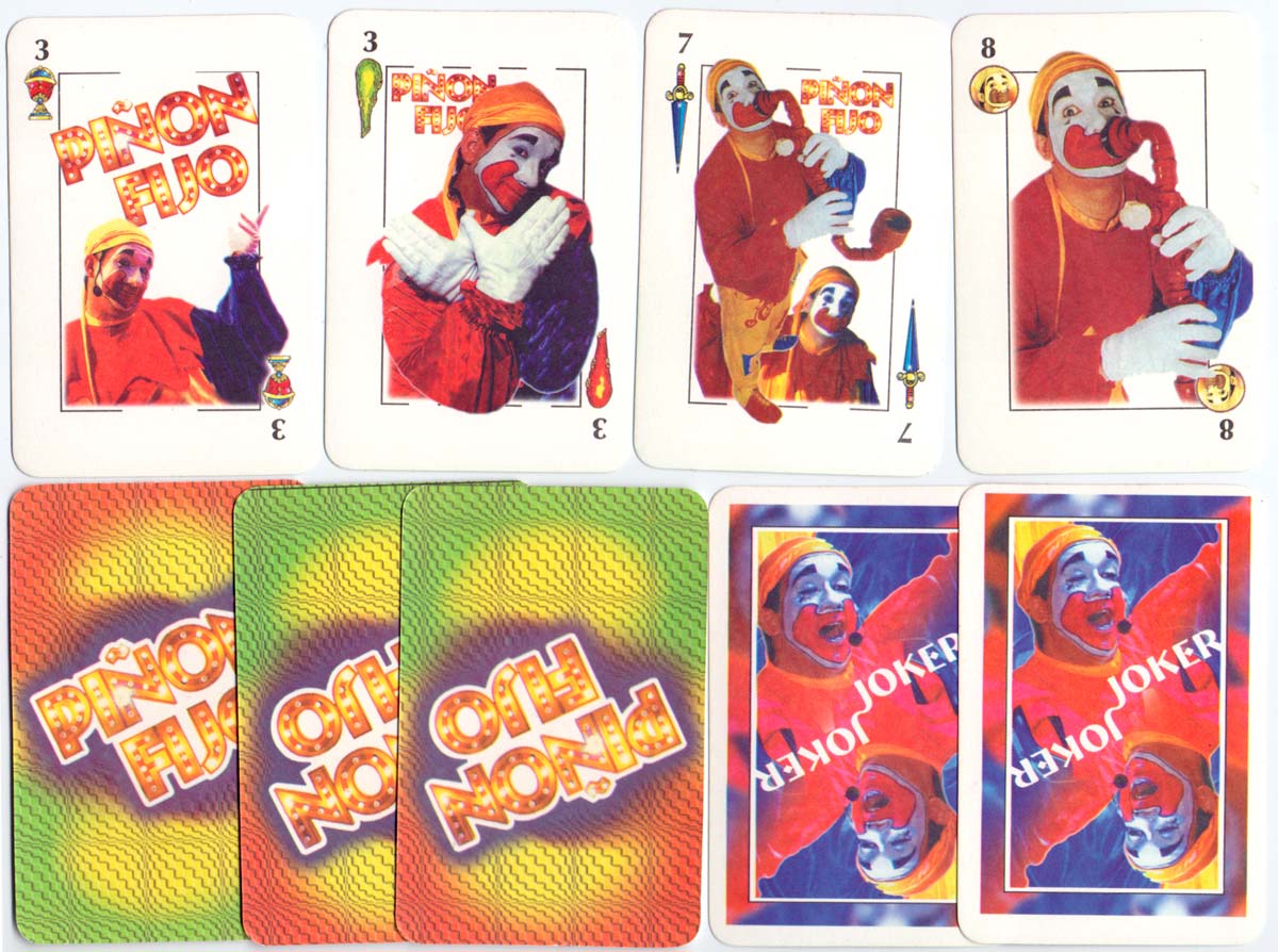 “Piñón Fijo” playing cards, anonymous manufacturer, Argentina c.1990