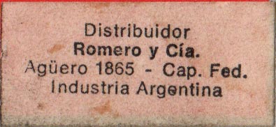 Label on Naipes de Poker Arlequin, c.1975