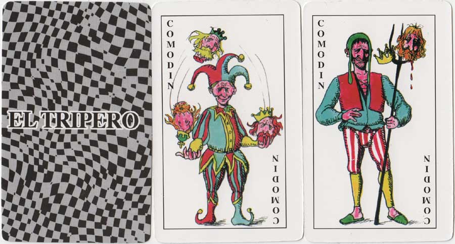 Hand-drawn semi-erotic playing cards by Lautaro Fiszman ‘El Tripero’, 2002