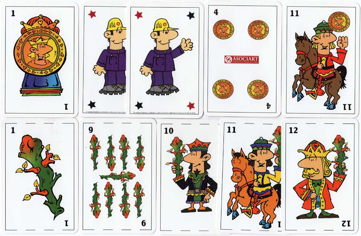 Asociart promotional playing cards, Argentina, 2000