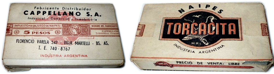 TORCACITA playing cards c.1965-67
