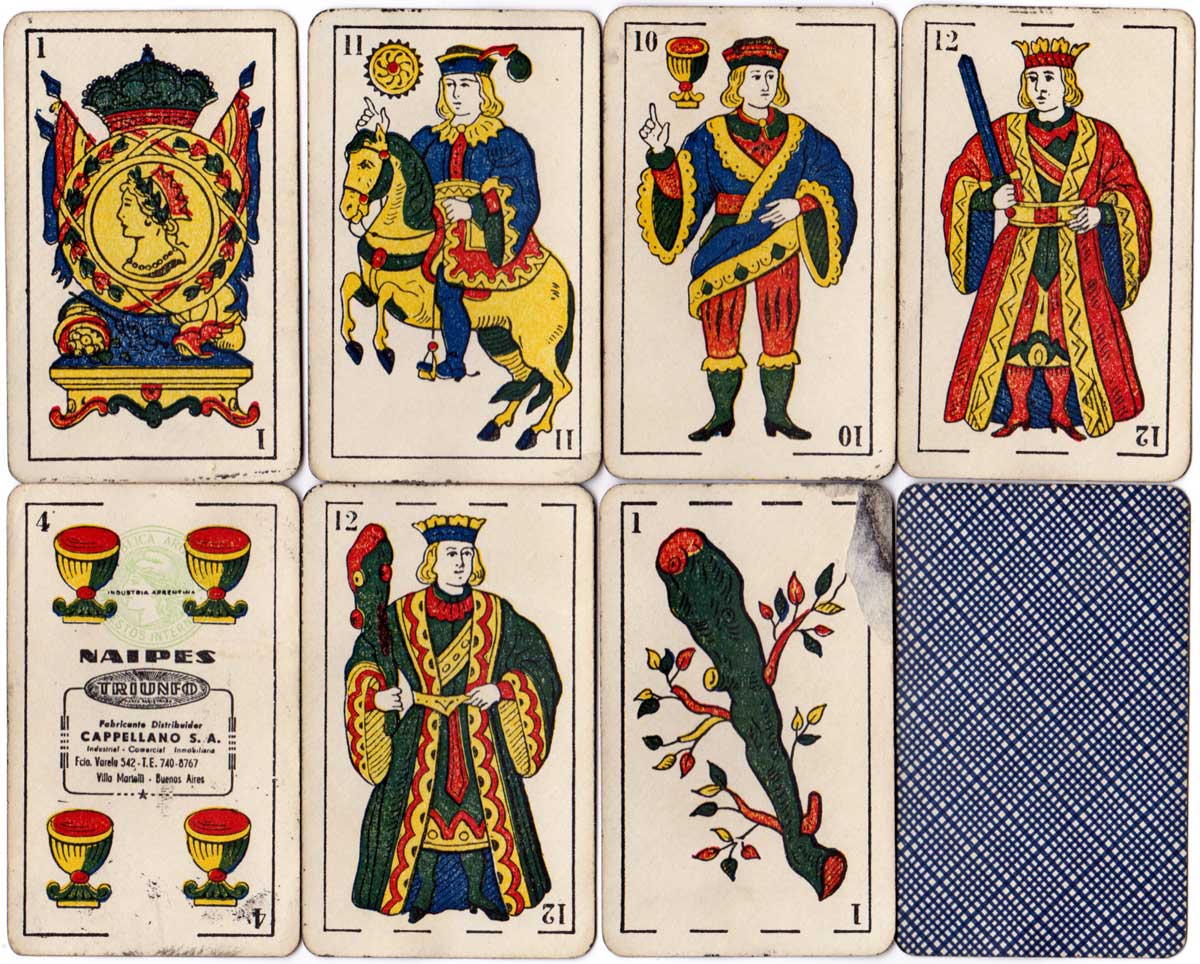 TRIUNFO playing cards c.1965