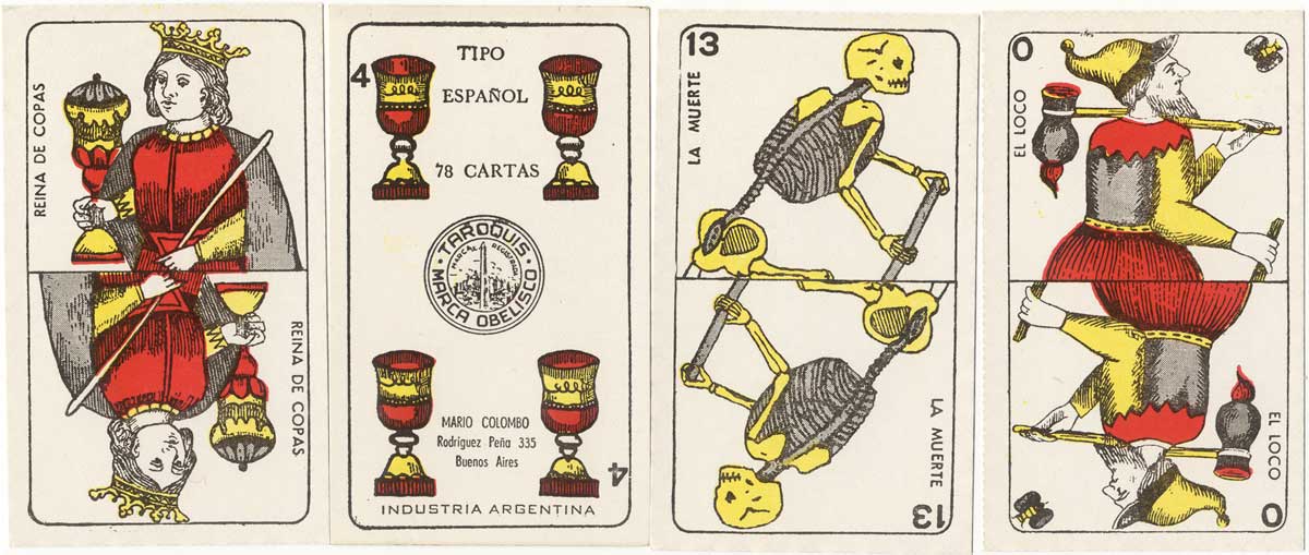 Taroquis Marca Obelisco, Mario Colombo, Buenos Aires, c.1970 Taroquis Marca Obelisco, Mario Colombo, Buenos Aires, c.1970
