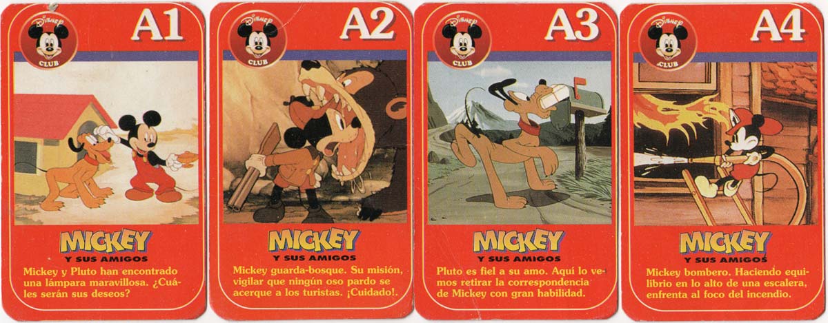 Disney Club card game by Cromy, 1990