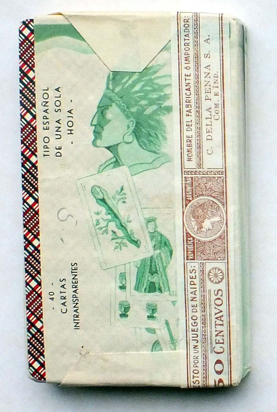 Naipes Inca, c.1950 Naipes Inca, c.1950