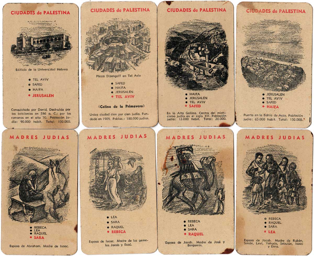 Jewish Quartet Game, Buenos Aires c.1950 Jewish Quartet Game, Buenos Aires c.1950