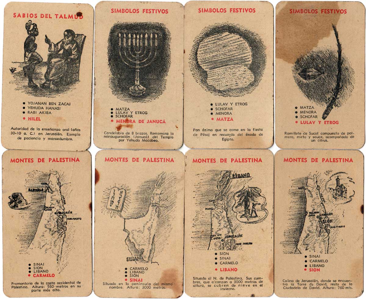 Jewish Quartet Game, Buenos Aires c.1950 Jewish Quartet Game, Buenos Aires c.1950