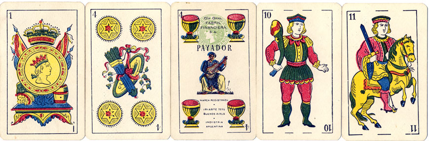 Naipes Payador by Cia Fabril Financiera, c.1960