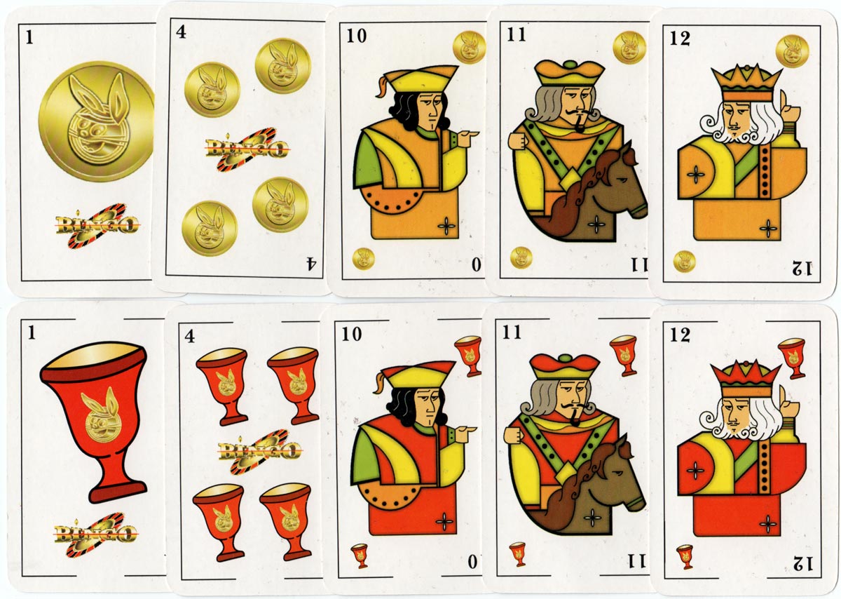 Bingo playing cards for Grupo AGG, Bs Aires, c.2007