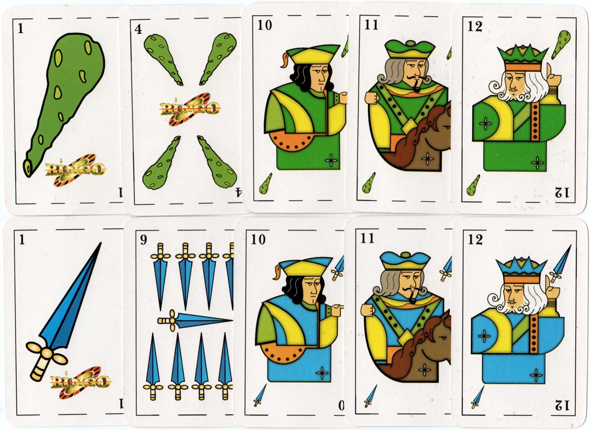 Bingo playing cards for Grupo AGG, Bs Aires, c.2007