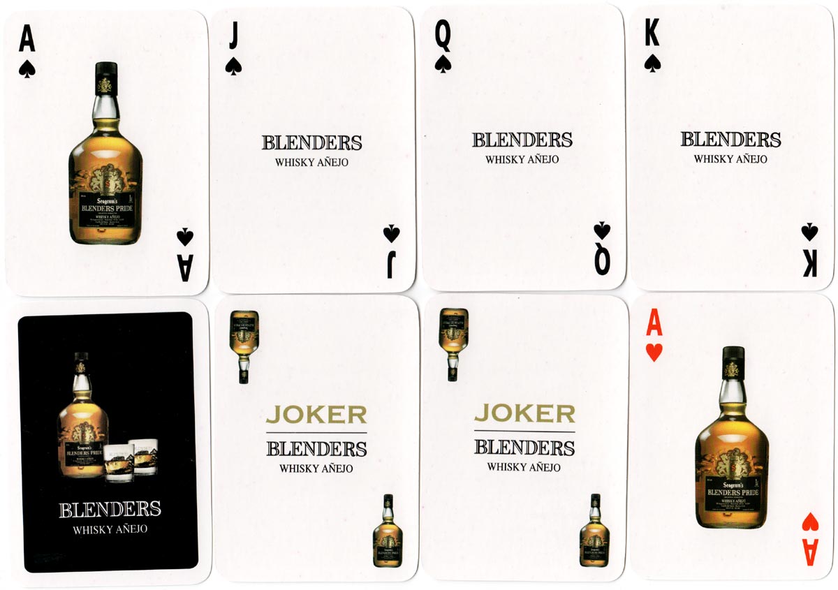 advertising deck for Blenders Whisky, 2010