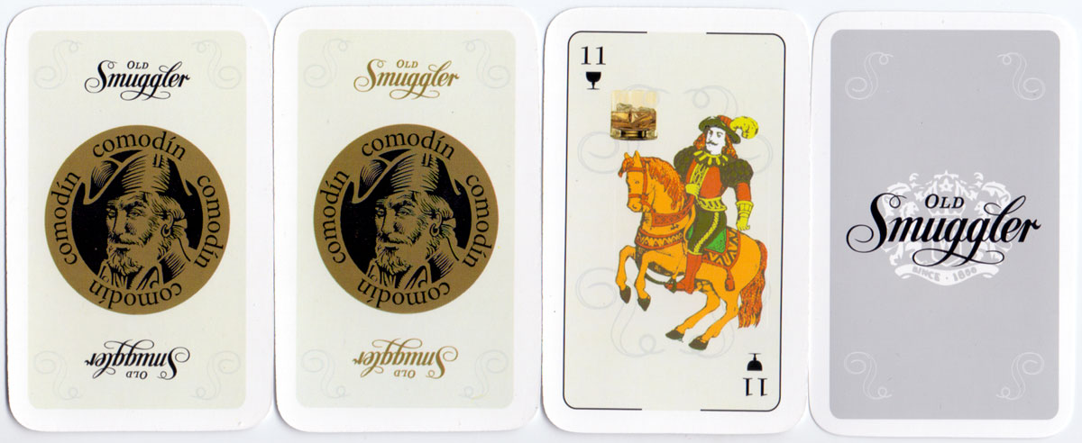 Old Smuggler Whisky playing cards manufactured by Gráfica 2001, Argentina