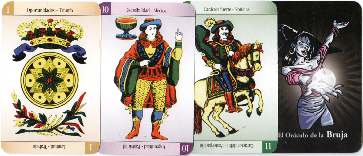 El Oráculo de la Bruja fortune-telling cards, 2003 El Oráculo de la Bruja fortune-telling cards, 2003