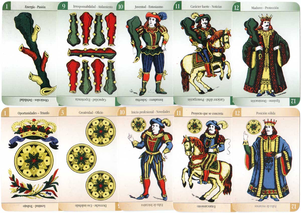 El Oráculo de la Bruja fortune-telling cards, 2003 El Oráculo de la Bruja fortune-telling cards, 2003