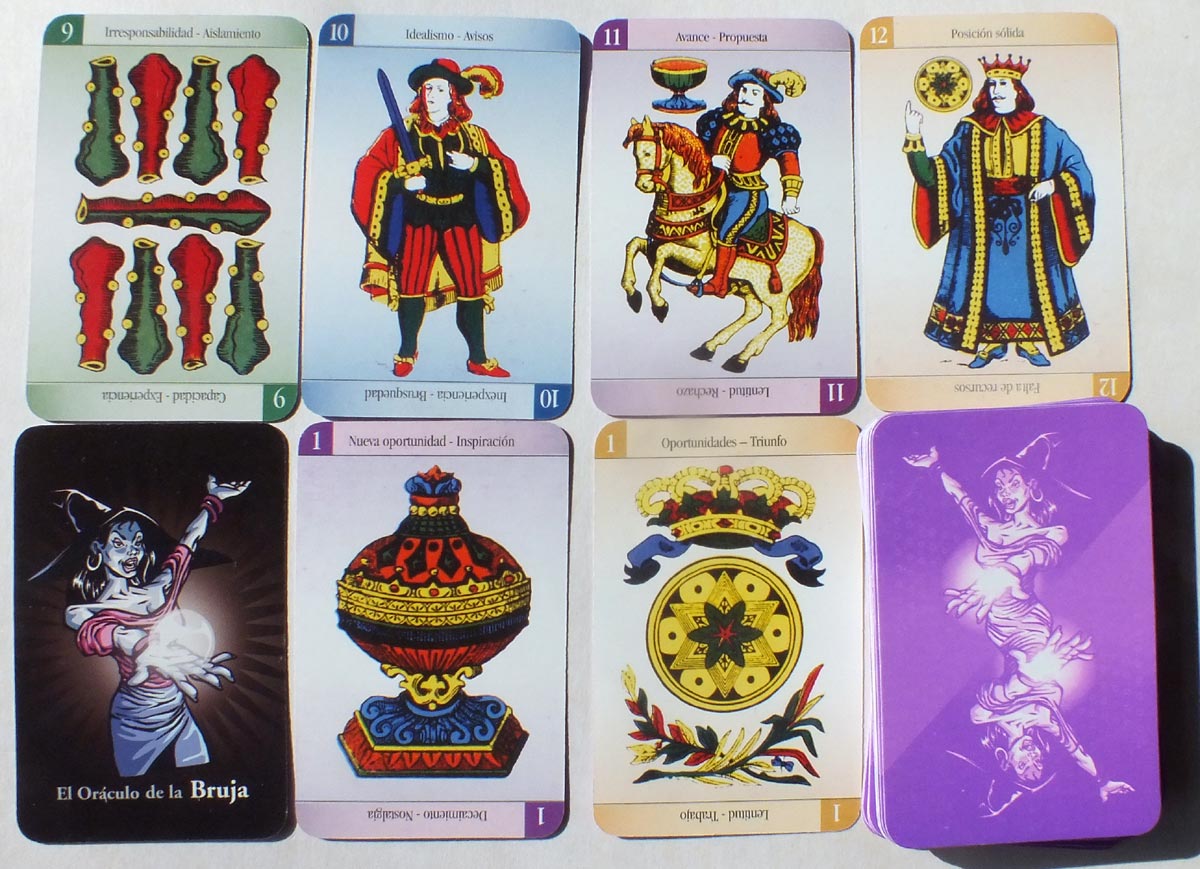 El Oráculo de la Bruja fortune-telling cards, 2003 El Oráculo de la Bruja fortune-telling cards, 2003