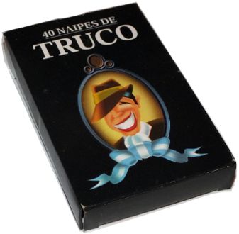 box from Naipes de Truco manufactured by Gráfica 2001 for Editorial Perfil, Buenos Aires, 1999