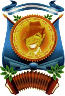 detail from the Ace of Coins from Naipes de Truco manufactured by Gráfica 2001 for Editorial Perfil, Buenos Aires, 1999 detail from the Ace of Coins from Naipes de Truco manufactured by Gráfica 2001 for Editorial Perfil, Buenos Aires, 1999