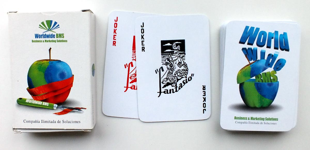 deck for Worldwide BMS manufactured in Argentina by Naipes La Española, c.2005 deck for Worldwide BMS manufactured in Argentina by Naipes La Española, c.2005