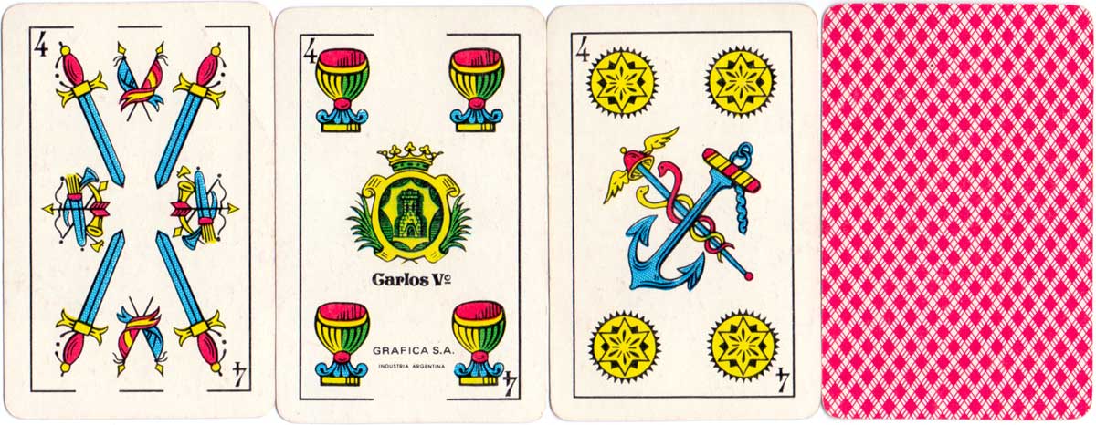 “Carlos Vº” Catalan pattern by Gráfica S.A., Buenos Aires, 1980s “Carlos Vº” Catalan pattern by Gráfica S.A., Buenos Aires, 1980s